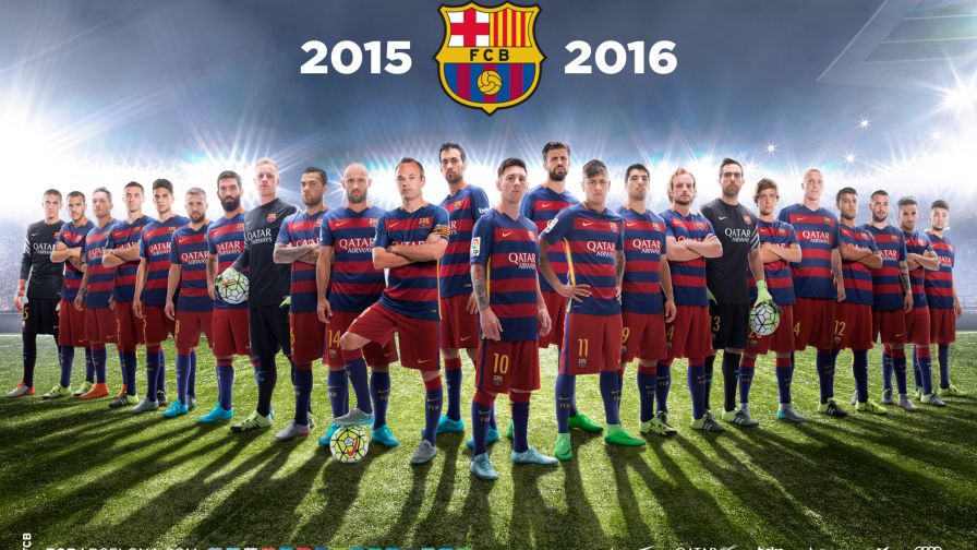 Barcelona team 2015 2016