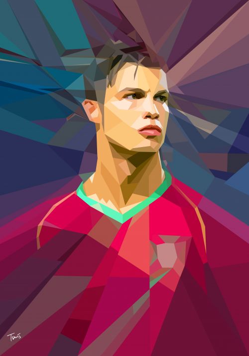 Cristiano Ronaldo Abstract