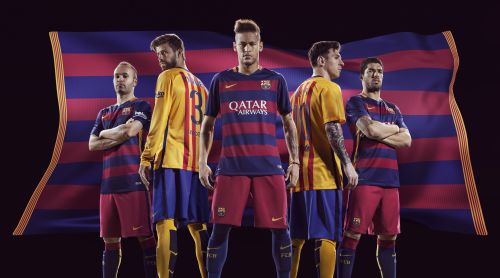 FC Barcelona 2015 Nike Poster