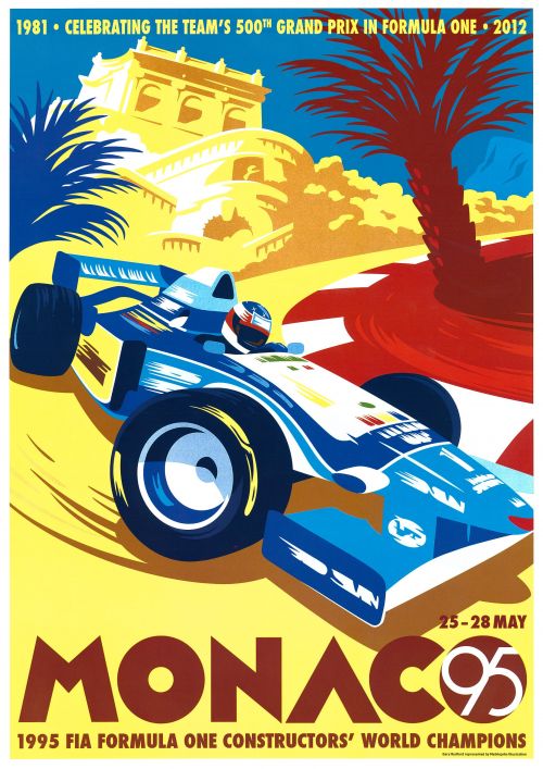 Formula 1 -  Monaco 1995 Poster