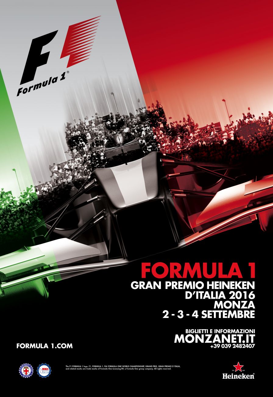 Formula 1 - Monza Heineken Poster