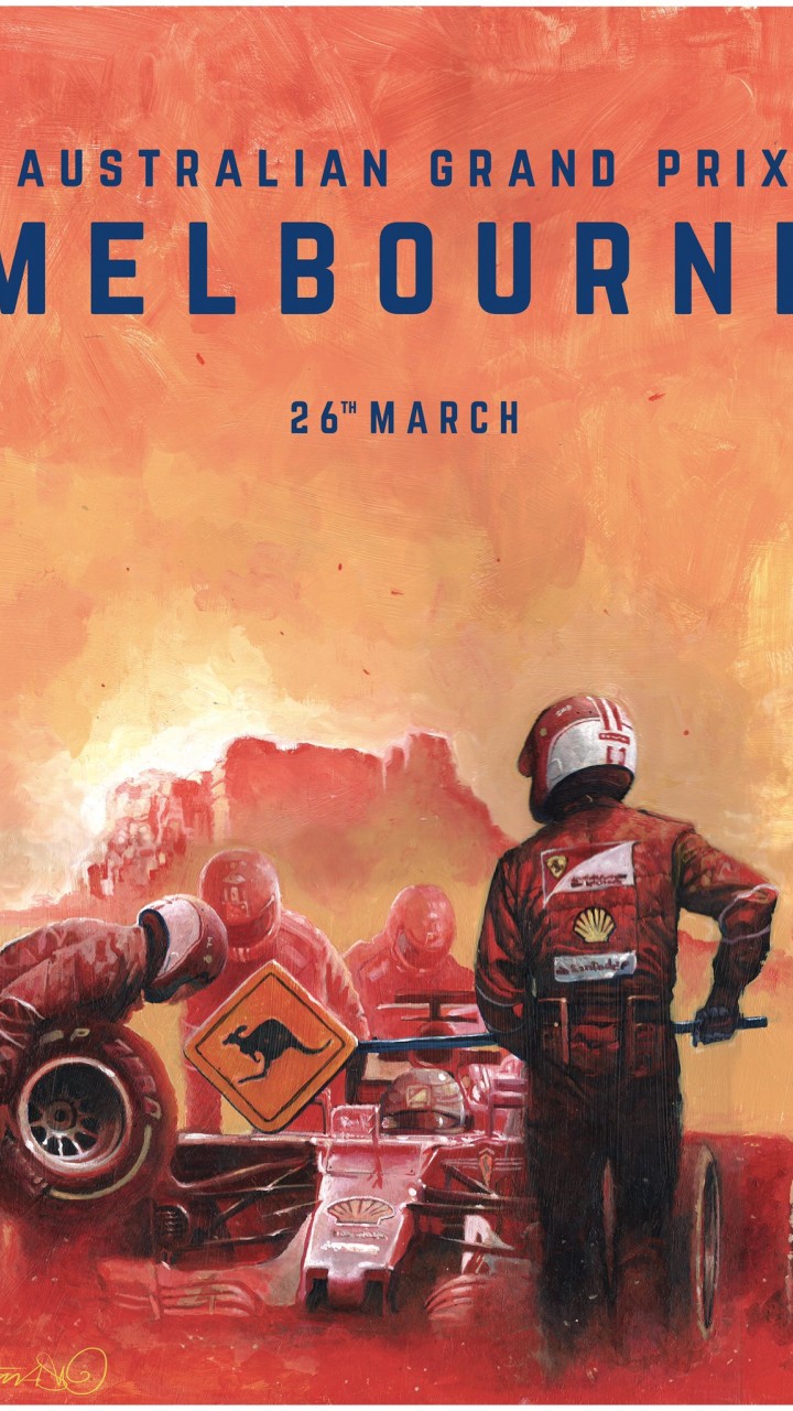 Scuderia Formula1 Poster - Australia