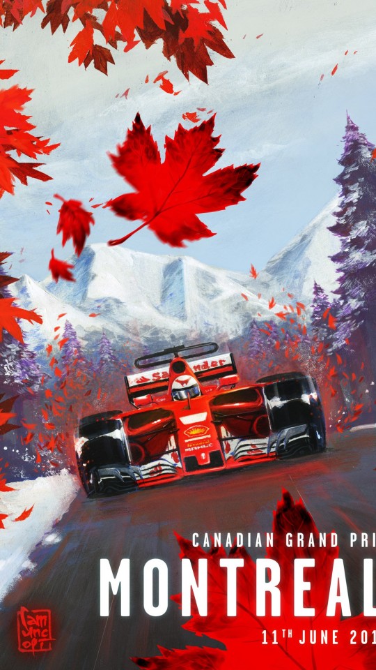 Scuderia Formula1 Poster - Montreal