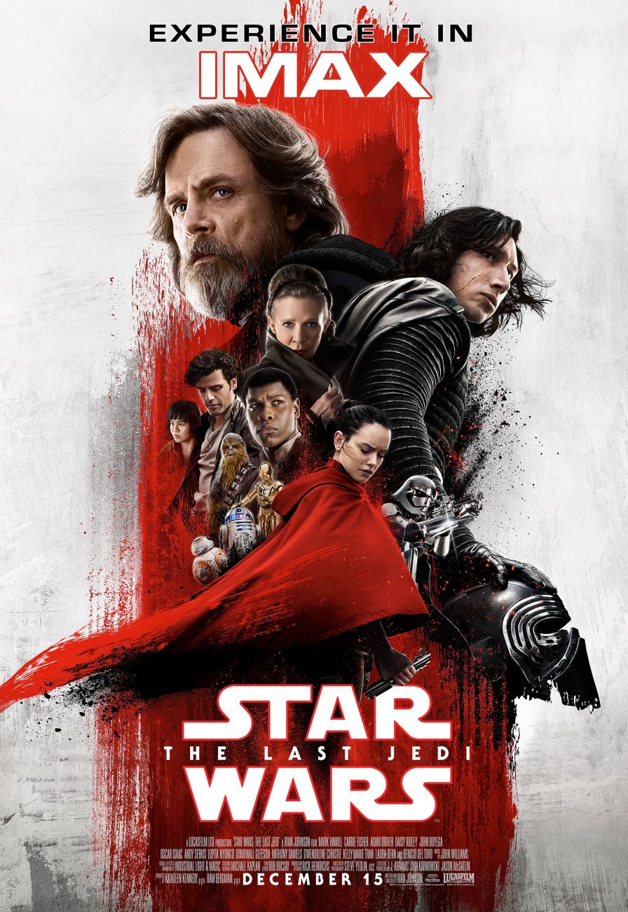 The Last Jedi IMAX Poster English